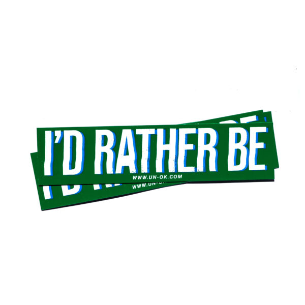I'd Rather Be